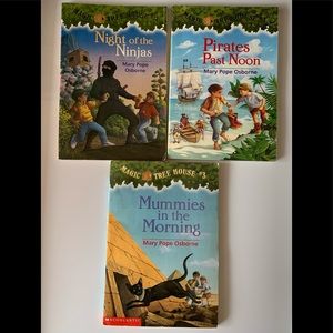 Book Magic Tree House # 3,4,5 for kids